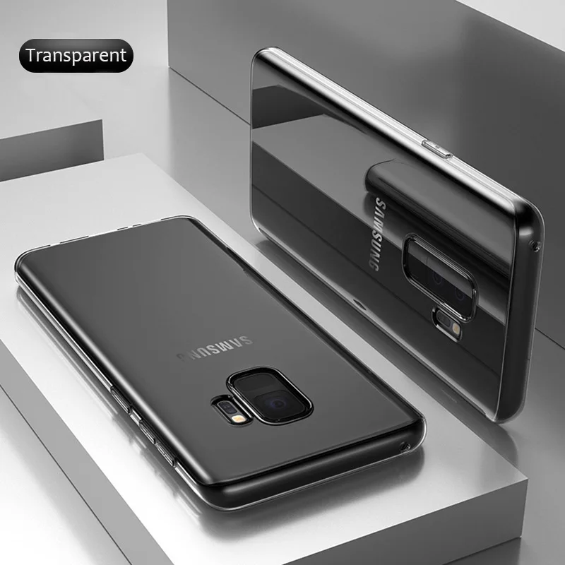 KCLC2904_1_Ultra-thin Transparent Clear Soft Silicone Case For Samsung Galaxy S9 Plus