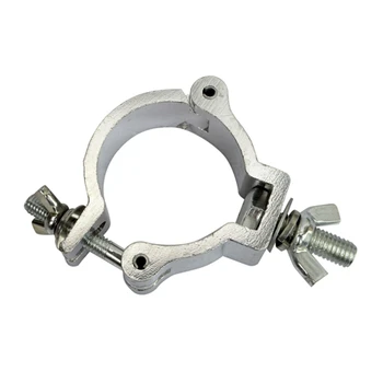 

10pcs/lot Metal O Clamp Hanger Hook Bracket Steel Stage Theatre Lighting Kit 48-52mm Pipe LED Stage Light Hook DJ Light Clamp