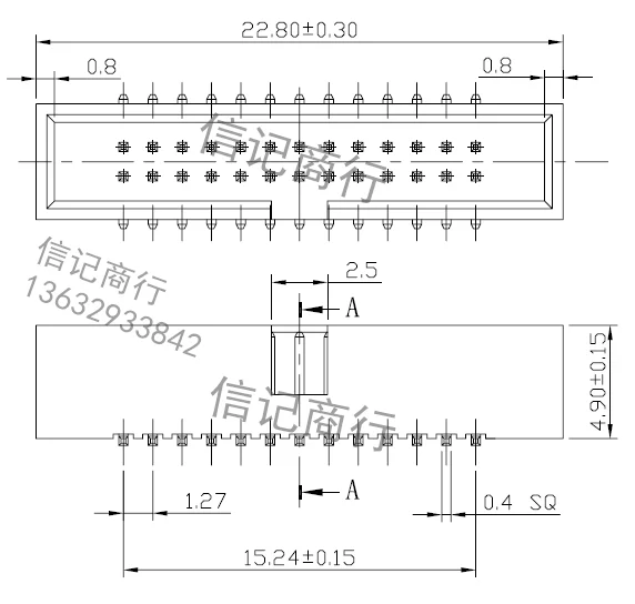 10 шт. SMT 10 PIN 1,27 мм Шаг гнездо прямой idc коробка заголовки PCB разъем Двухрядные SMD 2x5PIN 2X5 10 P DC3 заголовок