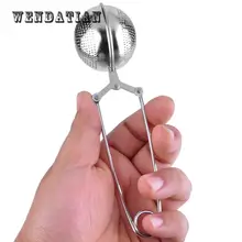 Кухонный бар, чайная посуда, ситечко для чая s, ручная проволока из нержавеющей стали, шаровая пружина, сферическое ситечко для чая, шарики