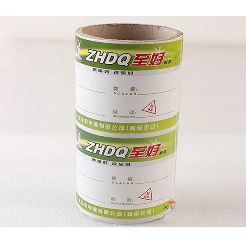 

Заказная печать матовых ламинированных круглых рулонных этикеток, пользовательская упаковка логотипа наклейки