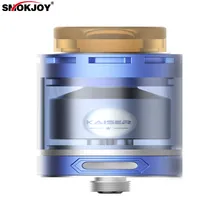 D’origine SMOKJOY KAISER RTA Réservoirs 3 ml Rubuildable Cigarette Électronique Atomiseur Pointe de Goutte À Goutte avec 510 fil 304 en acier inoxydable
