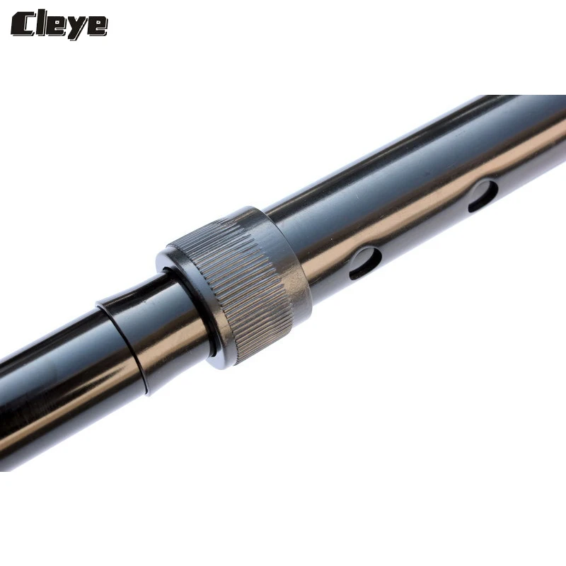 Cleye Professional Old Man Walking Stick Smart Folding Elderly Cane Four Feet Non-slip with Lights Ultra Light Crutch for Aged