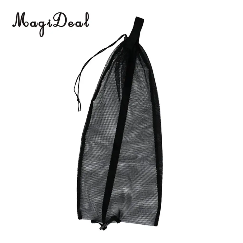 Durable Scuba Diving Dive Snorkeling Swimming Fins Goggles Mask Swimwear Drawstring Mesh Gear Hand Bag Carry Backpack Accessory