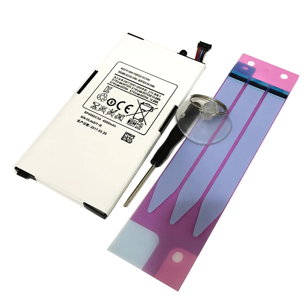 

NEW For Samsung GALAXY P1000 P1010 Battery Mobile Phone Board SP4960C3A Li-ion Replacement 4000mAh