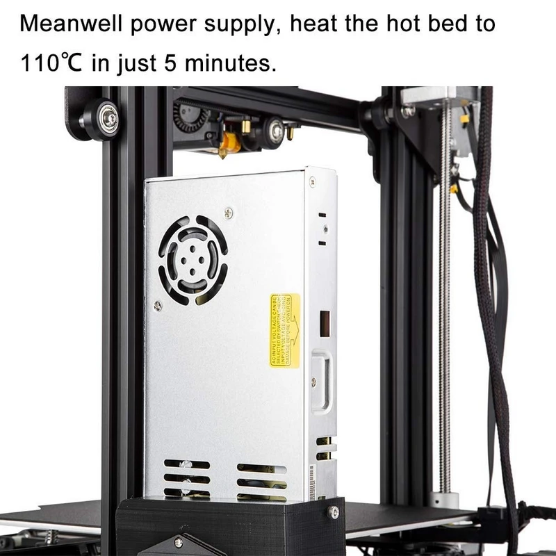 Ender 3PRO DIY 3D Printer Kit 220 x 220 x 250mm with MK10 Extruder 1.75mm 0.4mm Nozzle