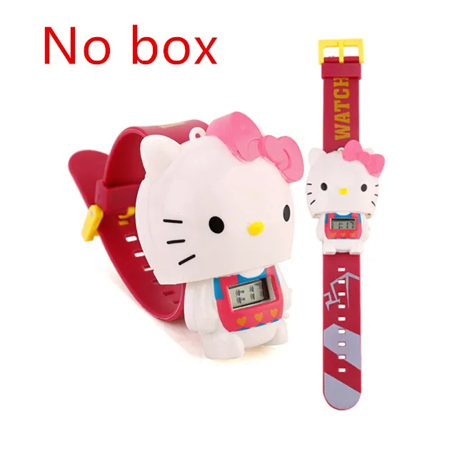 T002-12 No box Новые электронные детские игрушки часы Мстители 3 человек паук Халк Железный человек Звездные войны фигурка модель игрушки Дети Brinquedo подарок на день рождения - Цвет: T002-12 No box