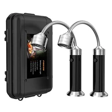 1 шт. светильник для барбекю на магнитной основе, супер яркий светодиодный светильник, гибкий, устойчивый к погодным условиям