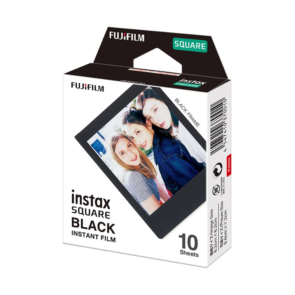 10 листов Fujifilm Instax камера мгновенная пленка фотобумага для Fujifilm Instax квадратный SQ6/10 для Instax SP-3 принтер для смартфонов