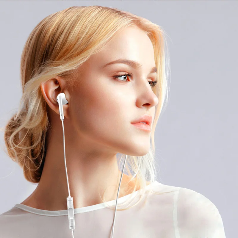 Наушники HUAWEI с разъемом usb type C наушники вкладыши гарнитура микрофоном объемные