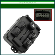 e2c Front Power Master Window Switch Center Console for 2005 2006 2007 Jeep Liberty OE# 56054002AA, SW5421, DSW-636