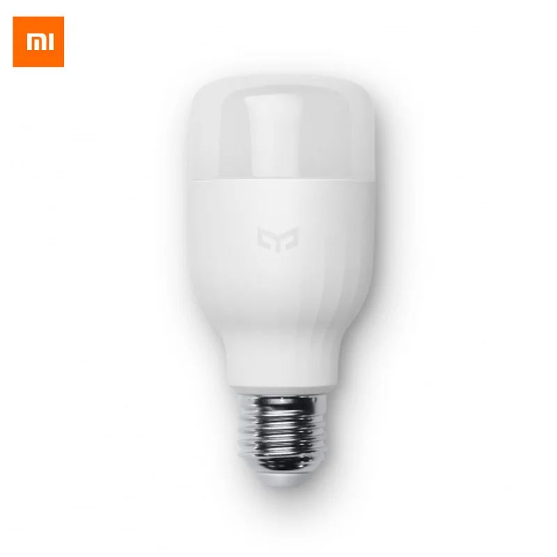

Original Xiaomi Mi Yeelight LED Bulb Smart App Wifi Remote Control Adjustable Brightness Eyecare Bulb White Color White Mi Light