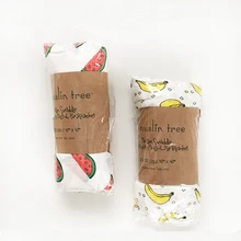 1 шт. муслиновые Детские пеленальные одеяла из муслина мягкие пеленальные одеяла из органического хлопка для новорожденных слюнявчик для кормления детские одеяла постельные принадлежности