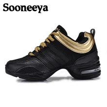 Sooneeya джаз, Сальса Танцевальная обувь; кроссовки для спорта обувь Для женщин обувь Дамская обувь для выступления в стиле «хип-хоп» Танцы кроссовки