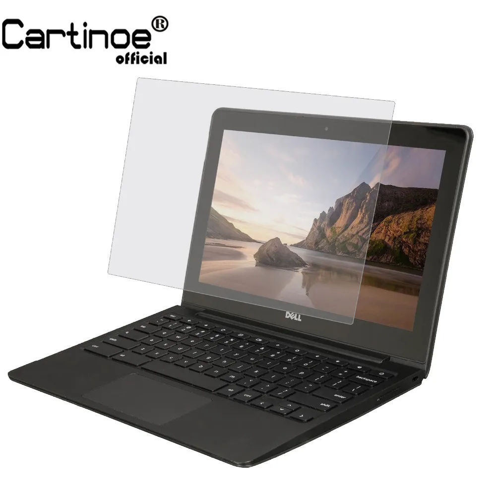 Cartinoe Universal Matte Lcd Guard Film Anti Glare Laptop Screen Protector For Dell Chromebook 5190 11 11.6 Inch Notebook, 2pcs