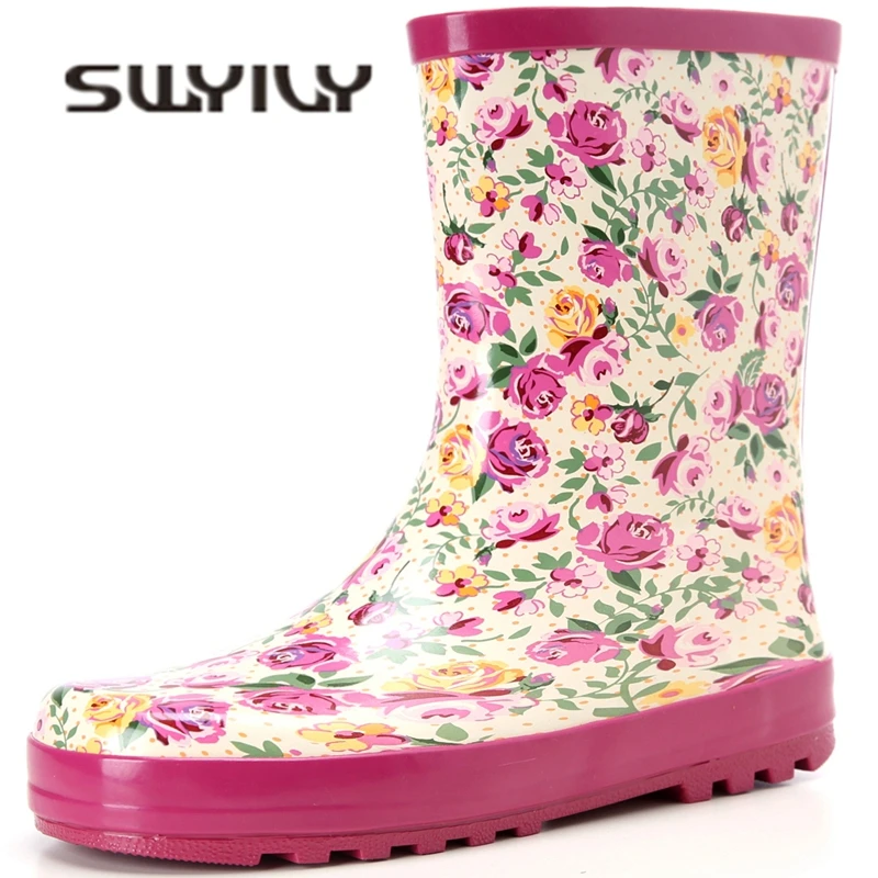 trendy rain boots 2018