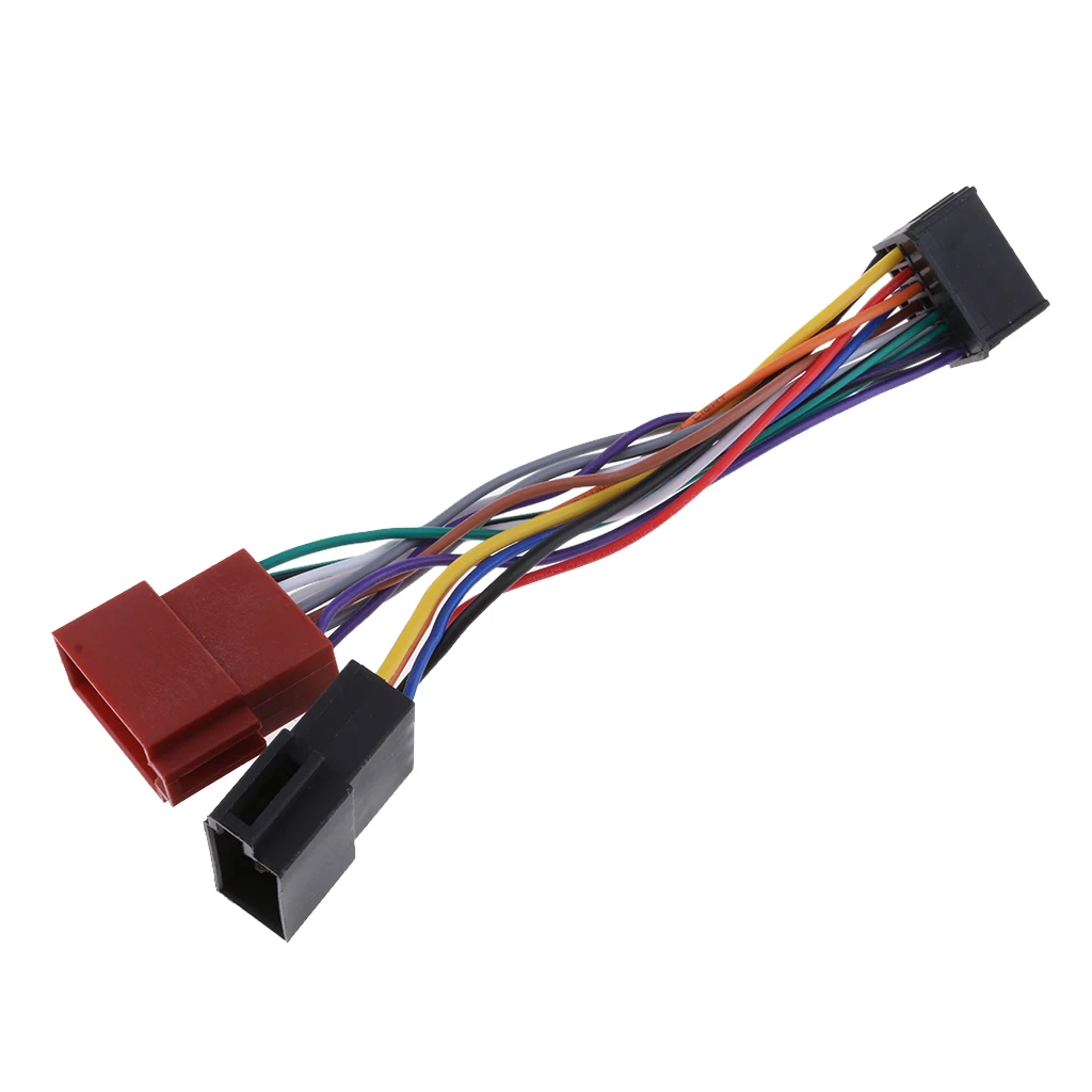 16Pin ISO(Female)Radio Receiver Replacement Wire Harness Cable For Pioneer 2015