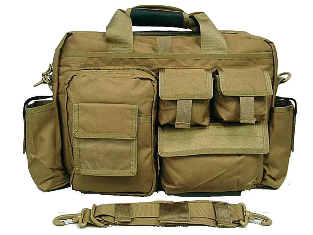 Tactical Laptop Bag Computer Shoulder Bag Utility Pouch Military