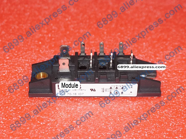 

VVZ70-16IO7 Three Phase Rectifier Bridge Module 1600V 70A FO-T-A Weight:50g