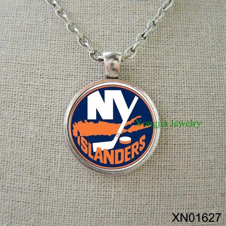 New York Islanders NHL Hockey necklace sport team logo charms pendant