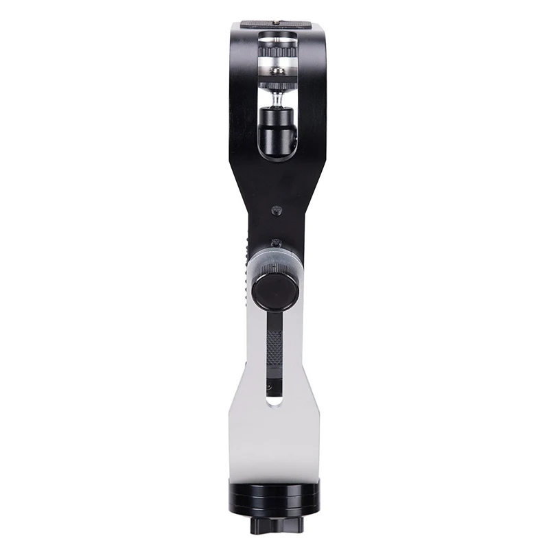 Camera Stabilizer Mini Aluminum Alloy Handheld Steadicam Black Holder Video Bracket & Phone Clip for Canon Nikon Sony Smartphone