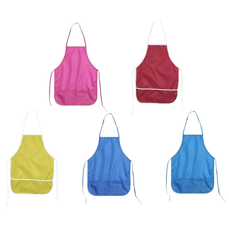 Водонепроницаемый детский фартук смокинг для рисования художественная кухня