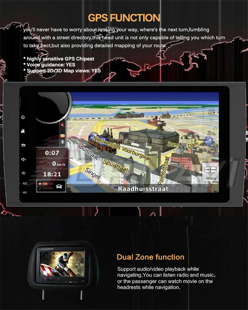 1 din android For Porsche Cayenne 2008