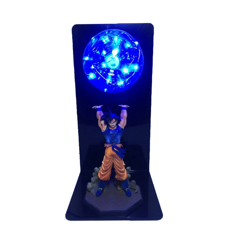 Весь набор Dragon Ball Son Goku Strength bombes Ночная лампа Luminaria детский домашний декоративный, настольный, светодиодный светильник для мультипликационных игрушек, подарок светодиодный