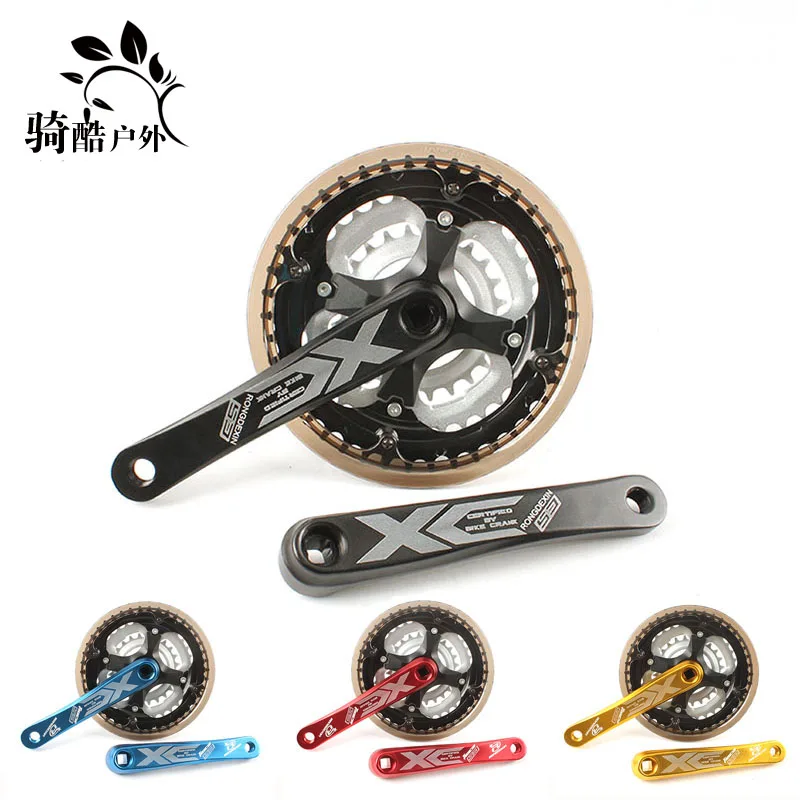 

MTB mountain bikes crankset crank chainwheel and botton bracket bicycle 7speed 8speed chainwheel bicycle parts