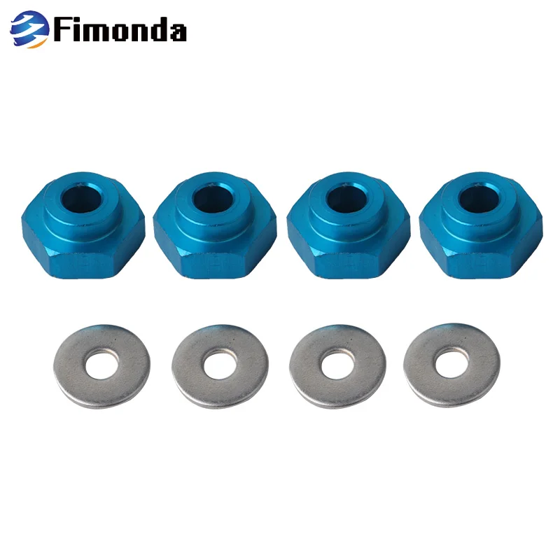 Fimonda 4 шт. обод колеса с шестигранной головкой 12 мм отложным воротником 17 Алюминий
