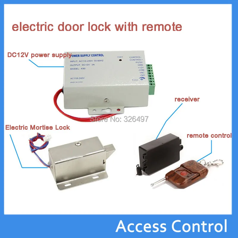

Mini Electric Door Lock Small Cabinet Lock for cabinet door with remote and power supply for Access control System