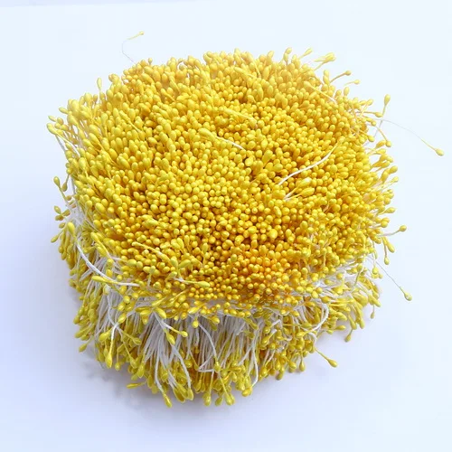 Выберите 6 цветов 500 шт 1 мм искусственный жемчуг цветок тычинки цветочные тычинки Свадебные украшения для DIY - Цвет: 2