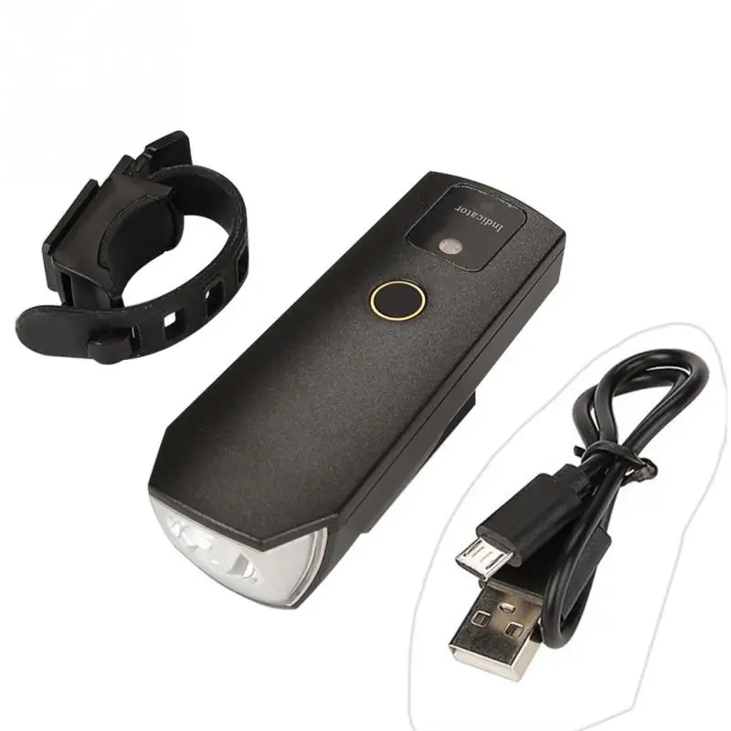 Водонепроницаемый велосипедный, зарядка от usb светодиодный передний свет для велосипеда свет передний руль фонарик ночной Велоспорт Аксессуары для велосипеда