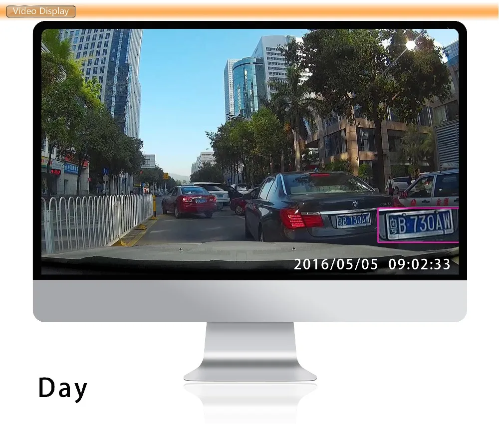 ADDKEY Full HD 1080P автомобильная камера 7 дюймов ips Автомобильный видеорегистратор с сенсорным экраном двойной объектив зеркало заднего вида видео регистратор видеорегистратор авто камера