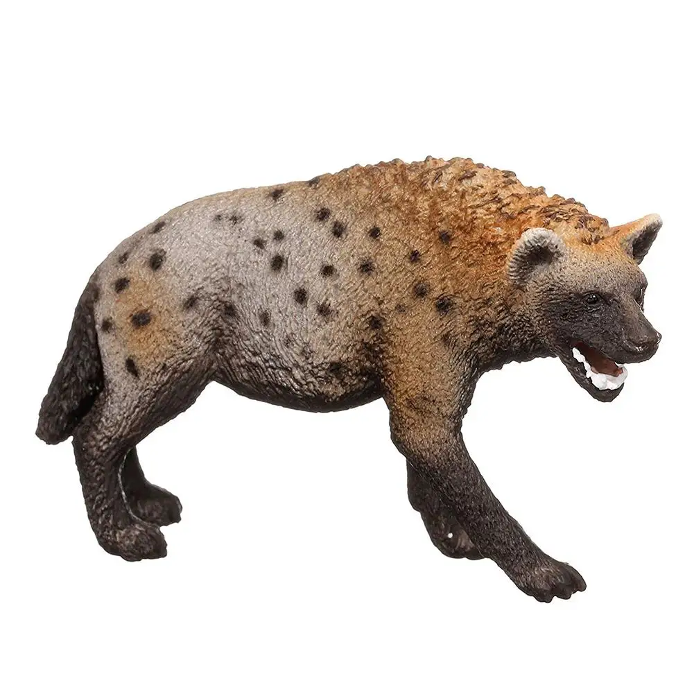 

3.4inch Wild Animal PVC Hyena Model Figure Kids Preschool Figurine Toy 14735
