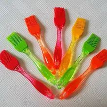 Оборудование для выпечки, высокотемпературный силикон с хрустальной ручкой, масло, барбекю, щетка для приготовления тортов, антипригарные щетки