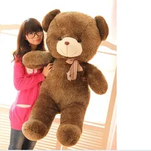 Плюшевый мишка, около 63 дюймов, плюшевые игрушки 160 см, медведь, подушка, кукла wb507