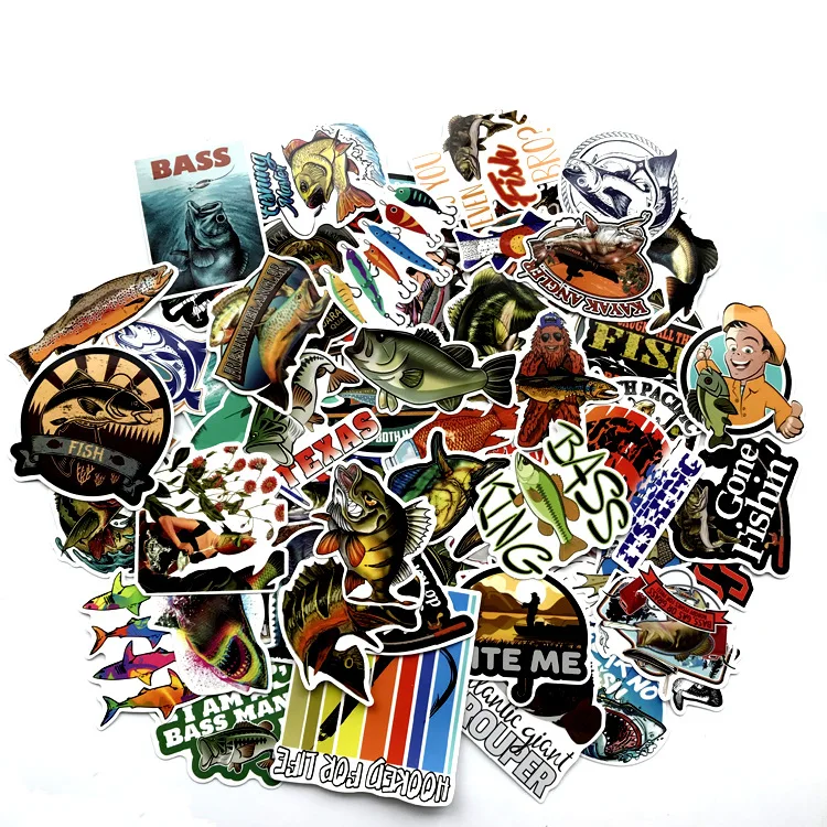 65pcs personality sticker for fishing trunk, refrigerator, skateboard, computer, mobile phone, notebook, bicycle and motorcycle 65pcs personality sticker for fishing trunk, refrigerator, skateboard, computer, mobile phone, notebook, bicycle and motorcycle