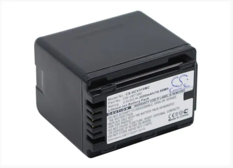 Cameron sino 3000 mAh аккумулятор для PANASONIC HC-250EB HC-550EB HC-727EB HC-750EB HC-770EB HC-989 HC-V110 HC-V110GK HC-V110MGK