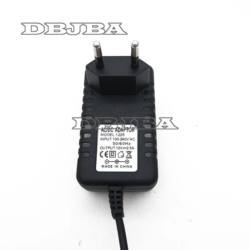 1 قطع عالية الجودة 12 فولت 2.5a 30 واط قرص بطارية شاحن ac محول ل مكعب مكعب i9 i7 اللوحي امدادات الطاقة محول 3.5 ملليمتر x 1.35 ملليمتر