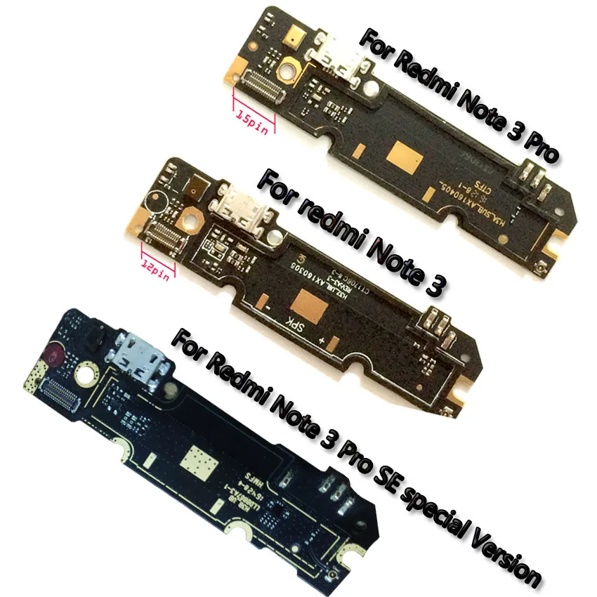 Микрофонный модуль для Xiaomi Redmi Note 3 4 5 6 7 8 8T 9 9S Pro плата с USB зарядным портом гибкий