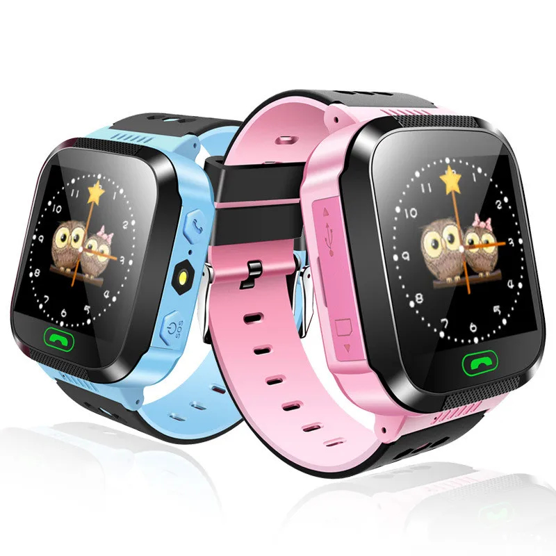 Watch children's smart wearable device GPS smart watch flashlight SIM card compatible Android children's smart watch
