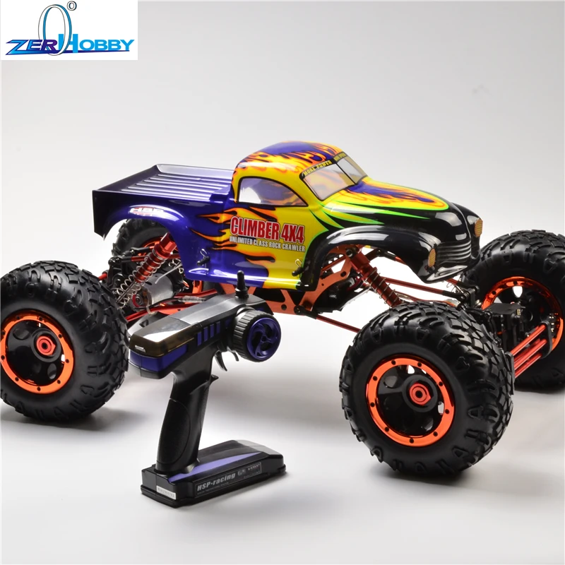 HSP RACING 1/8 масштаб 94880T2 RTR Электрический силовой альпинист 4X4 внедорожный двойной RC540 размер мотор Рок Гусеничный 2,4G радио с батареей