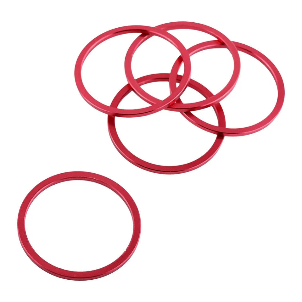 XFCNOI 15pcs 2mm MTB Bike Spacer Washer Gaskets Freewheel Gap Aluminium Alloy Bike Bottom Bracket Washers Cycling Equipment Color : Sliver XFCNOI 15pcs 2mm MTB Bike Spacer Washer Gaskets Freewheel Gap Aluminium Alloy Bike Bottom Bracket Washers Cycling Equipment Color : Sliver