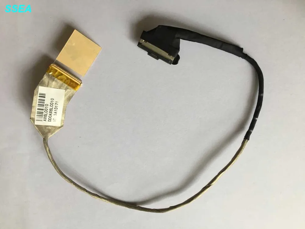 WZSM новый ноутбук LCD Видео кабель для HP Compaq G42 CQ42 G56 CQ56 CQ62 P/N DD0AX1LC001 DD0AX1LC002|lcd cable|laptop