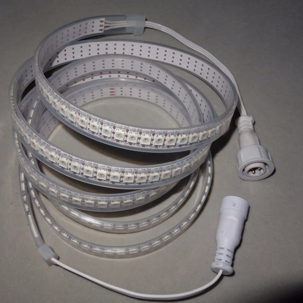 Пиксельная Светодиодная лента 2 м 144LED s/m 5 в постоянного тока SK6812
