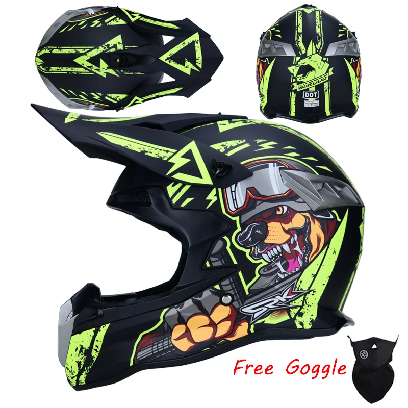 Новейший бренд WLT, велосипедный шлем MTB DH, гоночный шлем для мотокросса, шлем для защиты головы, товары для экстремальных видов спорта, DOT approved