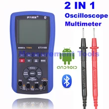 M132 ET310B 2 in 1 Wireless bluetooth scope meter 20MHz handheld oscilloscope + True RMS digital multimeter Better Than ET201
