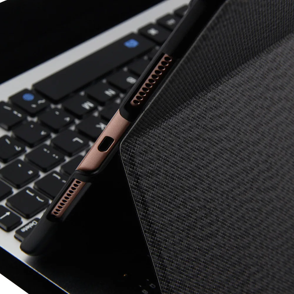 Для iPad Pro 9,7 9,7 дюймов Тонкая Bluetooth клавиатура+ кожаный чехол-подставка 20А Прямая поставка
