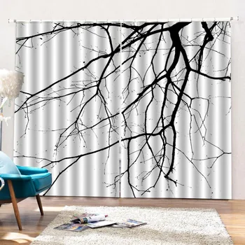 

3d curtains customize windows curtains for living room bedroom printing blackout curtains